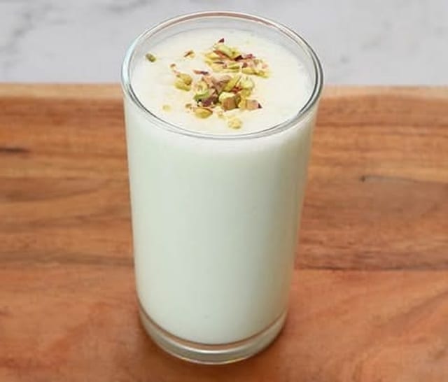 Salt/sugar Lassi.