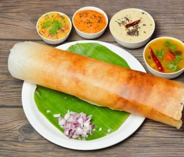 Onion Butter Masala Dosa.
