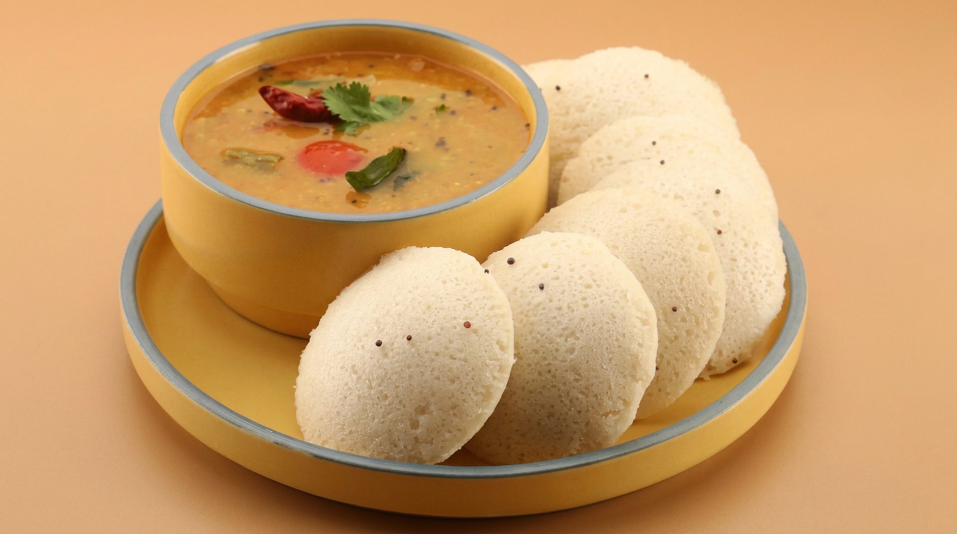 Idli, dosa, and vada