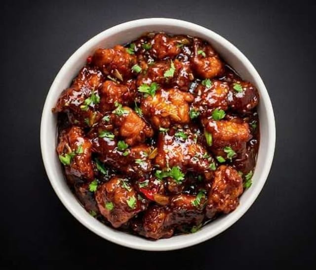 Chicken Manchurian.