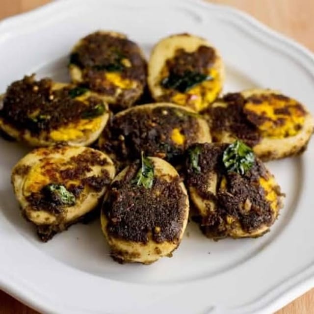 Egg Pepper Fry.