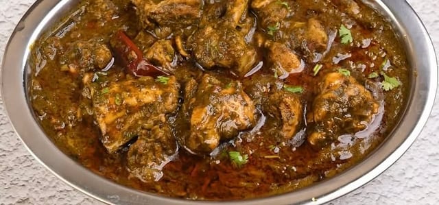 Gongura Chicken.