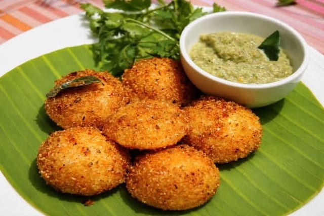 Millet Ghee Karam Idly.