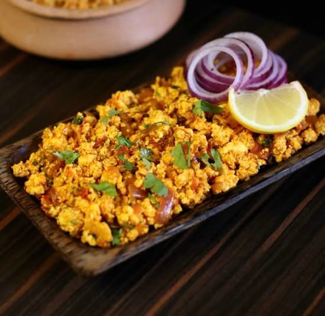 Paneer Bhurji.
