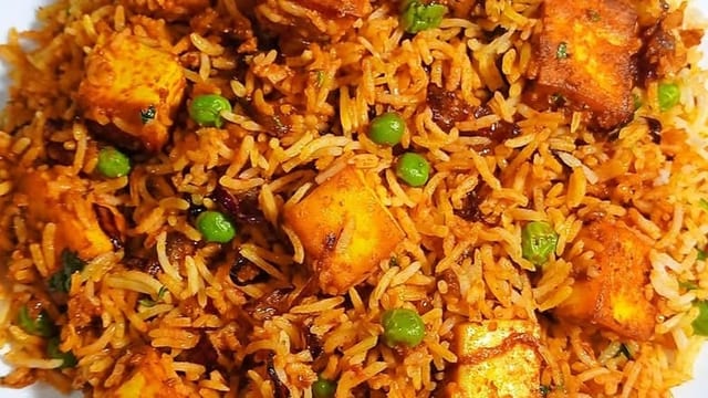 Eat Street Spl Paneer Biryani.