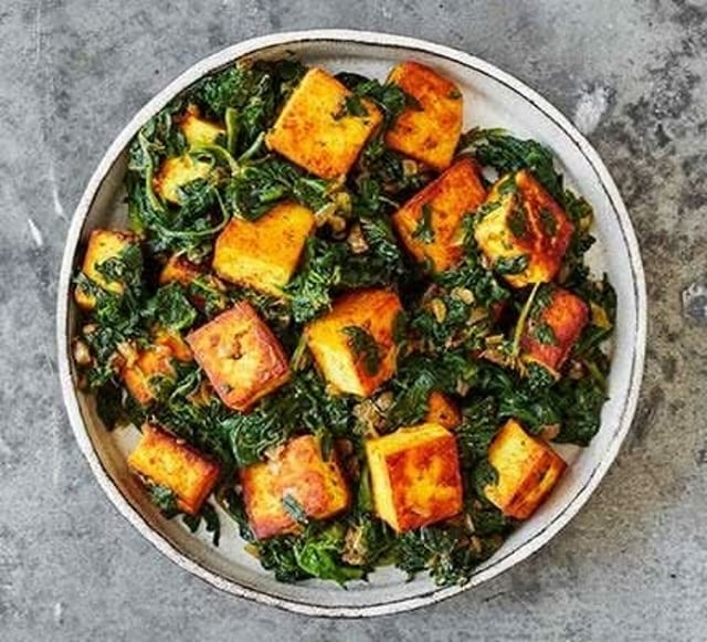 Saag Paneer.