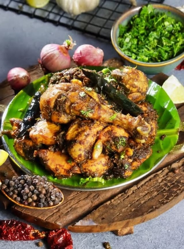 Chicken Pepper Fry.
