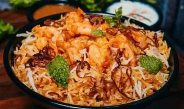 Spl Shrimp Biryani.