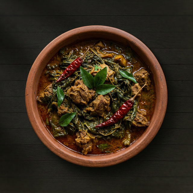 Gongura Goat Curry.