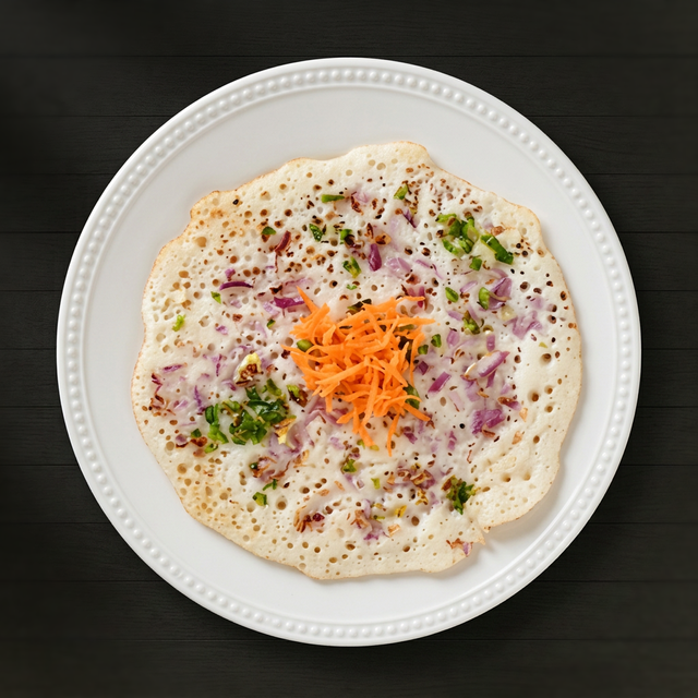 Onion Uthappam.