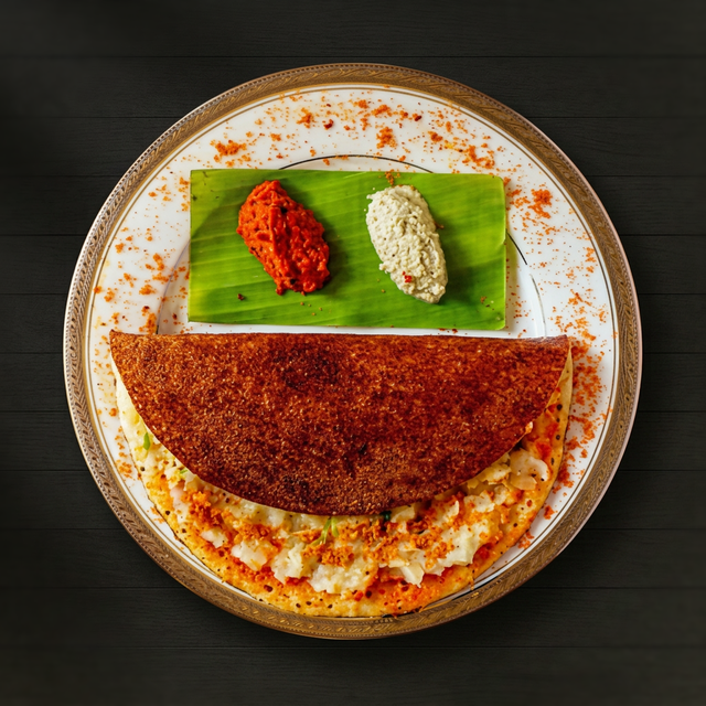 Benne Ghee Karam Dosa.