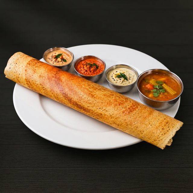 Plain Dosa.