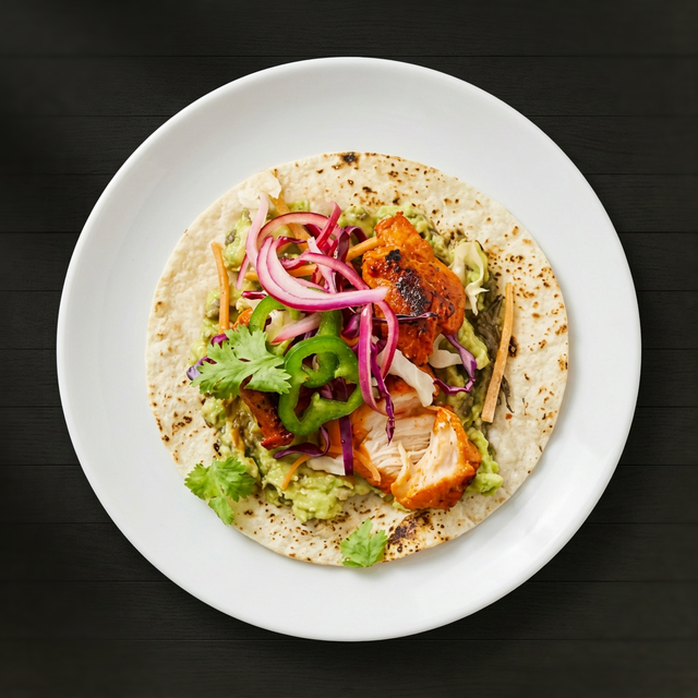 Chicken Tikka Tacos.
