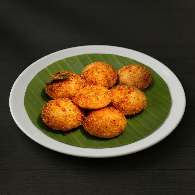 Millet Ghee Karam Idly.