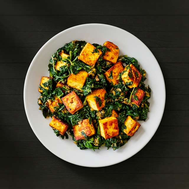 Saag Paneer.