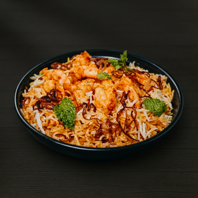 Spl Shrimp Biryani.
