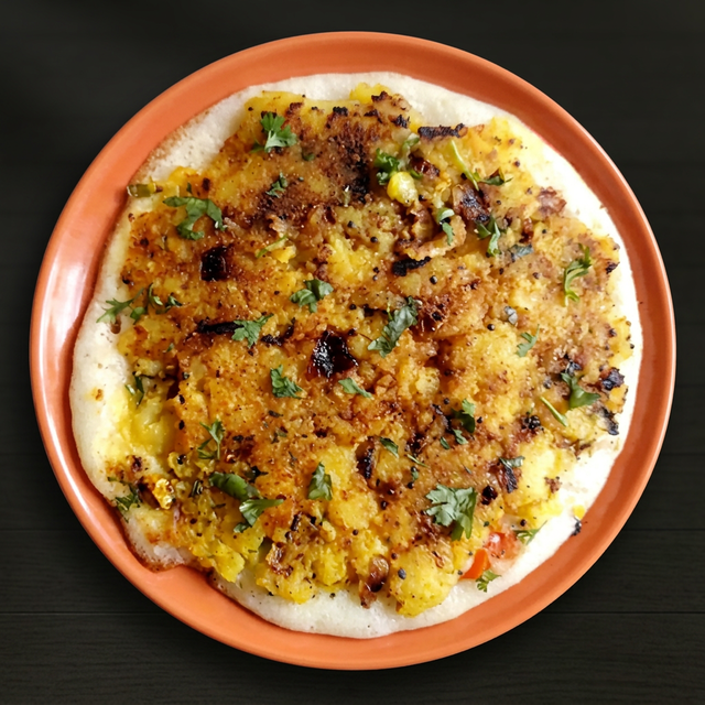Masala Uthappam.