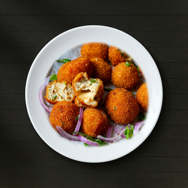 Chicken Cheese Balls.