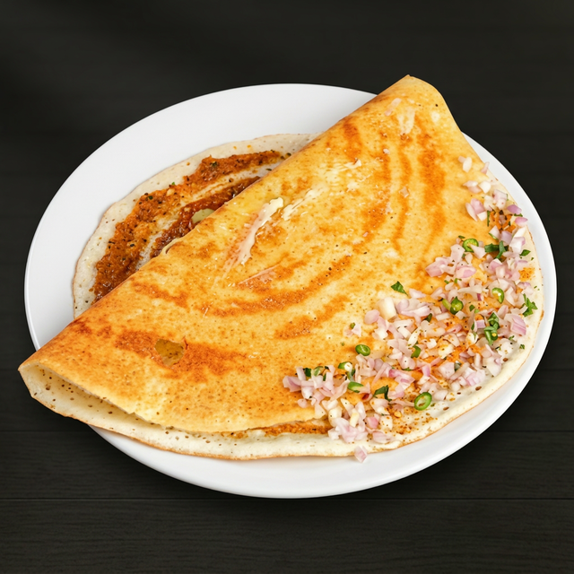 Benne Ghee Karam Onion Masala Dosa (2).