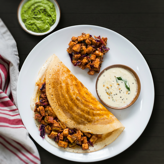 Paneer Tikka Dosa (2).