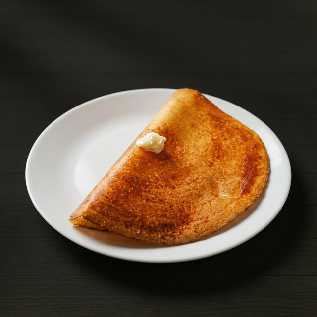 Plain Benne Dosa.