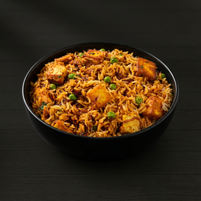 Eat Street Spl Paneer Biryani.
