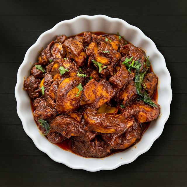 Mushroom Ghee Roast.