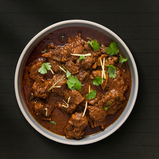 Ulavacharu Goat Curry.