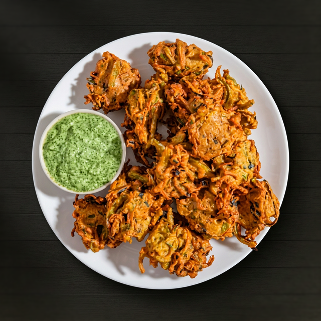 Onion Pakora.