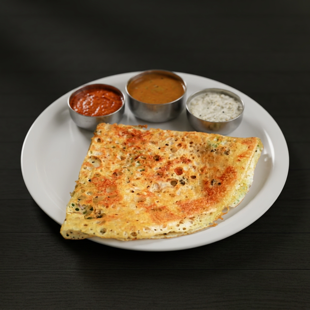 Plain Ravva Dosa.
