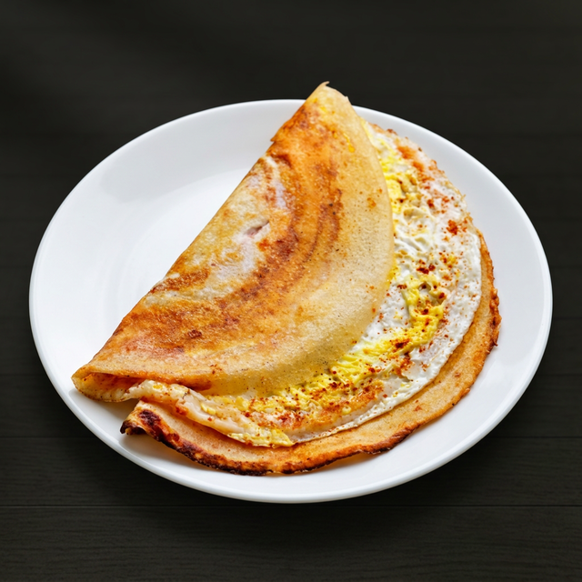 Egg Dosa.