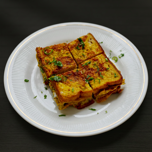 Bread Omelette.