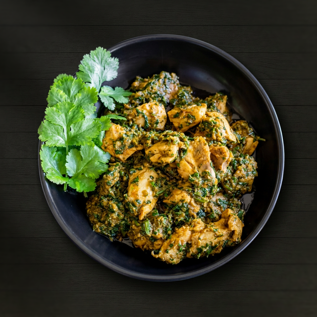 Saag Chicken.